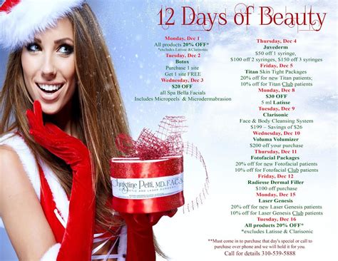 twelve days of beauty